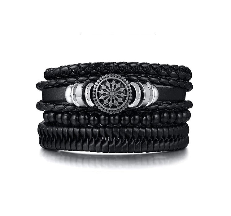 Kit 4 Pulseiras Life Shield - Preto 0 Blueen Store 