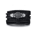 Kit 4 Pulseiras Life Shield - Preto 0 Blueen Store 