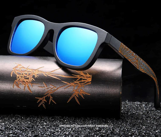Óculos Polarizado Dark Bamboo 0 blueenoficial 