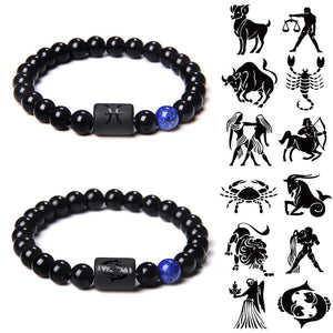 Pulseira Signos do Zodíaco 12 Constelações Pulseiras Blueen Store 